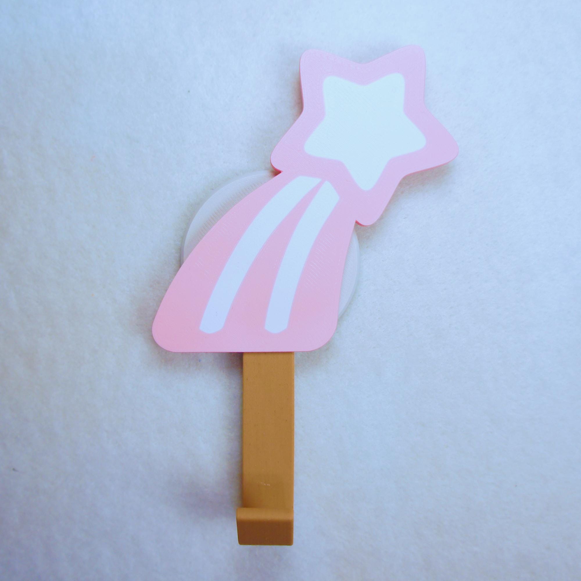 Colourful Childs Shooting Star Clothes or Coat Hook