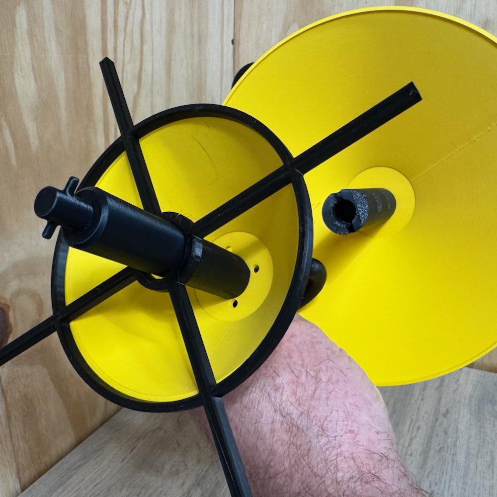 Colourful Hanging Bird Feeder with rain hat and perch