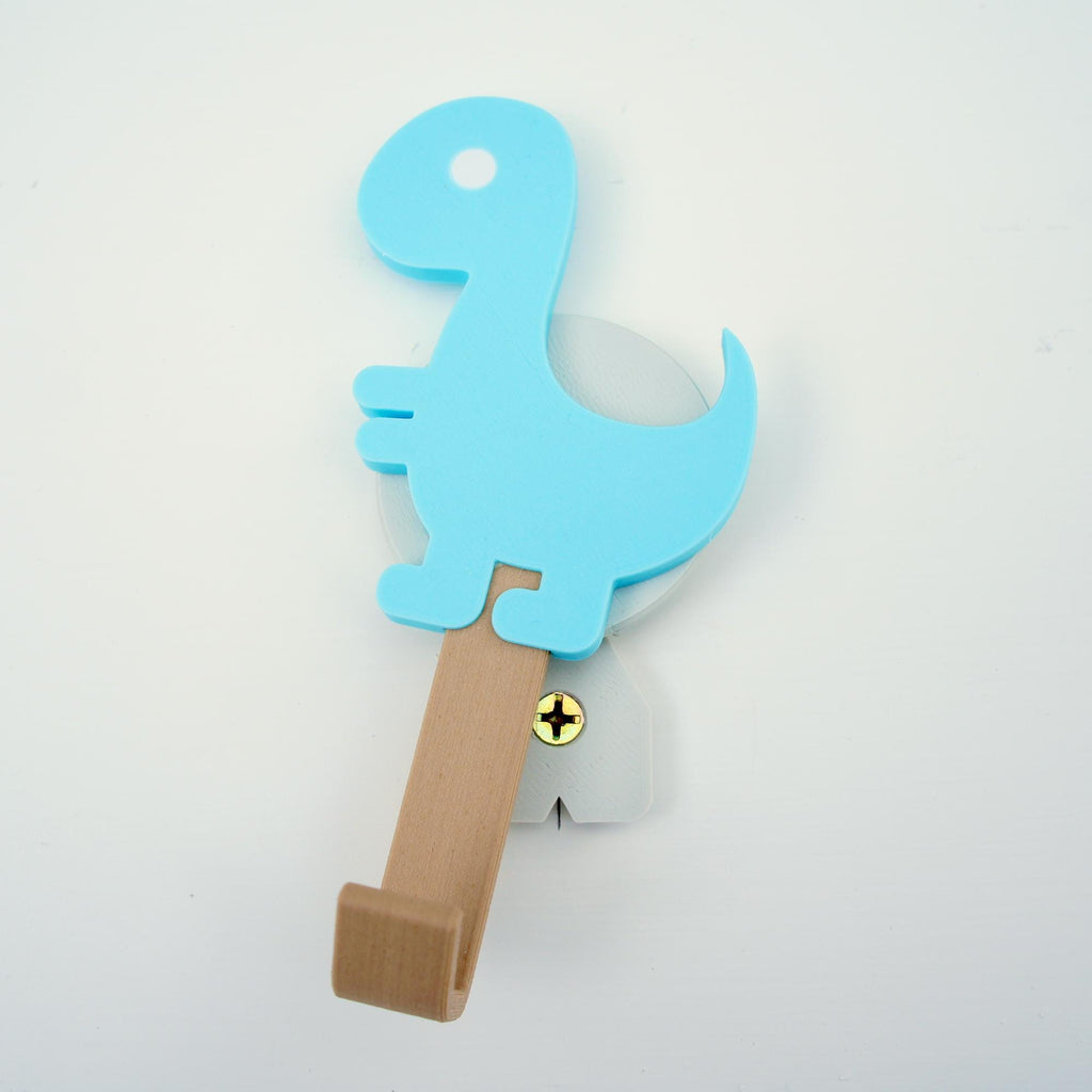 Colourful Childs Dinosaur Clothes or Coat Hook