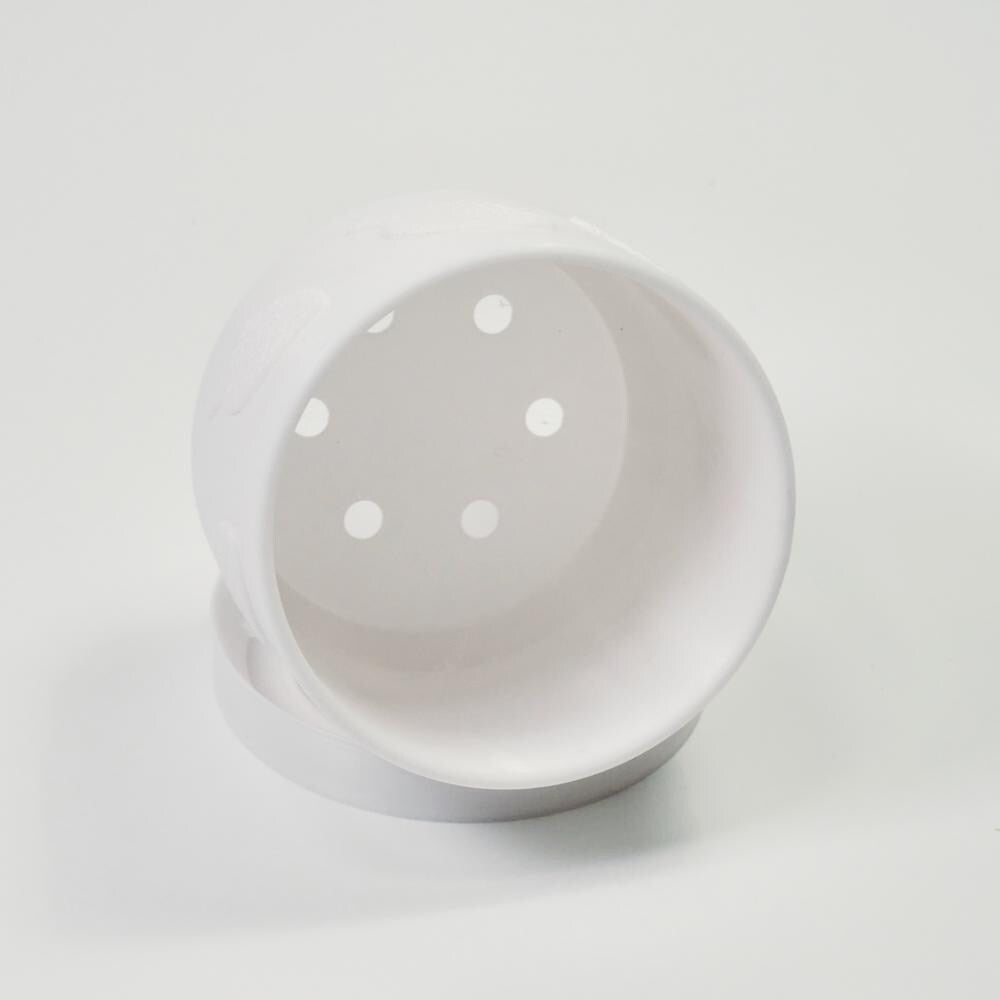 Small Embossed Leaf Plant Pot with Drip Tray - 9cm