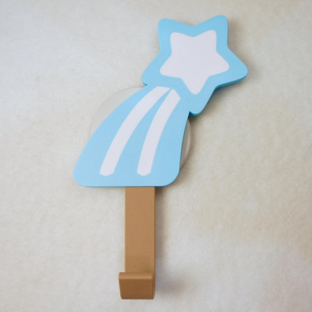 Colourful Childs Shooting Star Clothes or Coat Hook