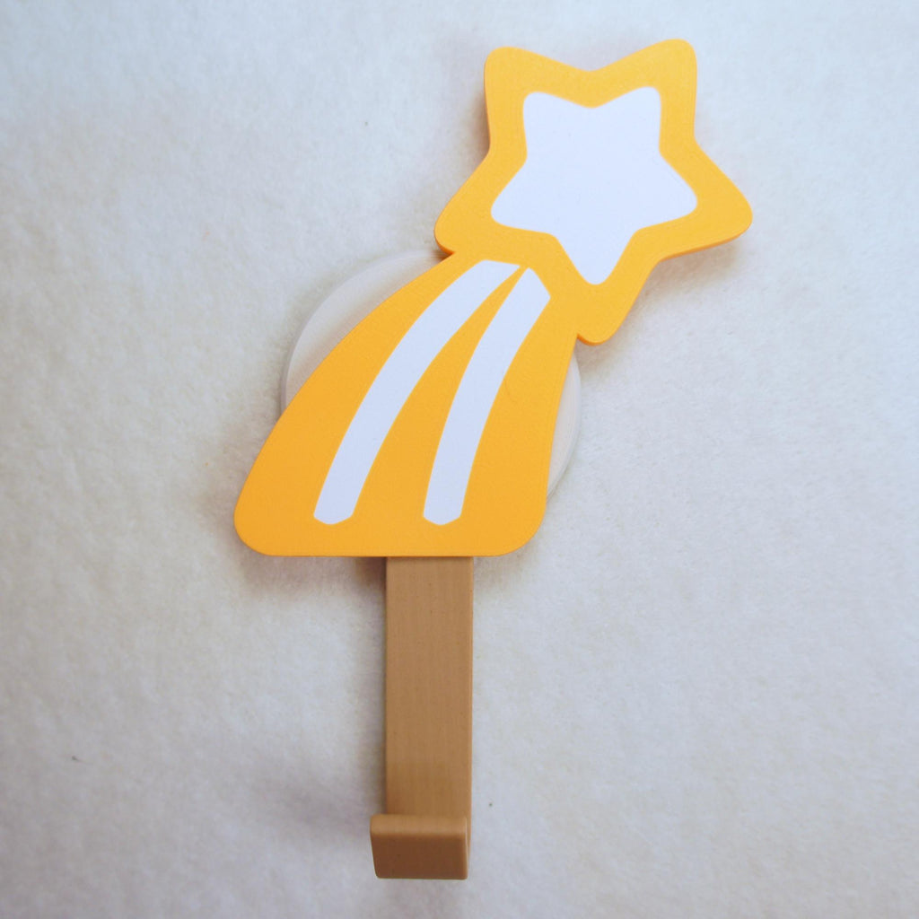 Colourful Childs Shooting Star Clothes or Coat Hook