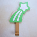 Colourful Childs Shooting Star Clothes or Coat Hook