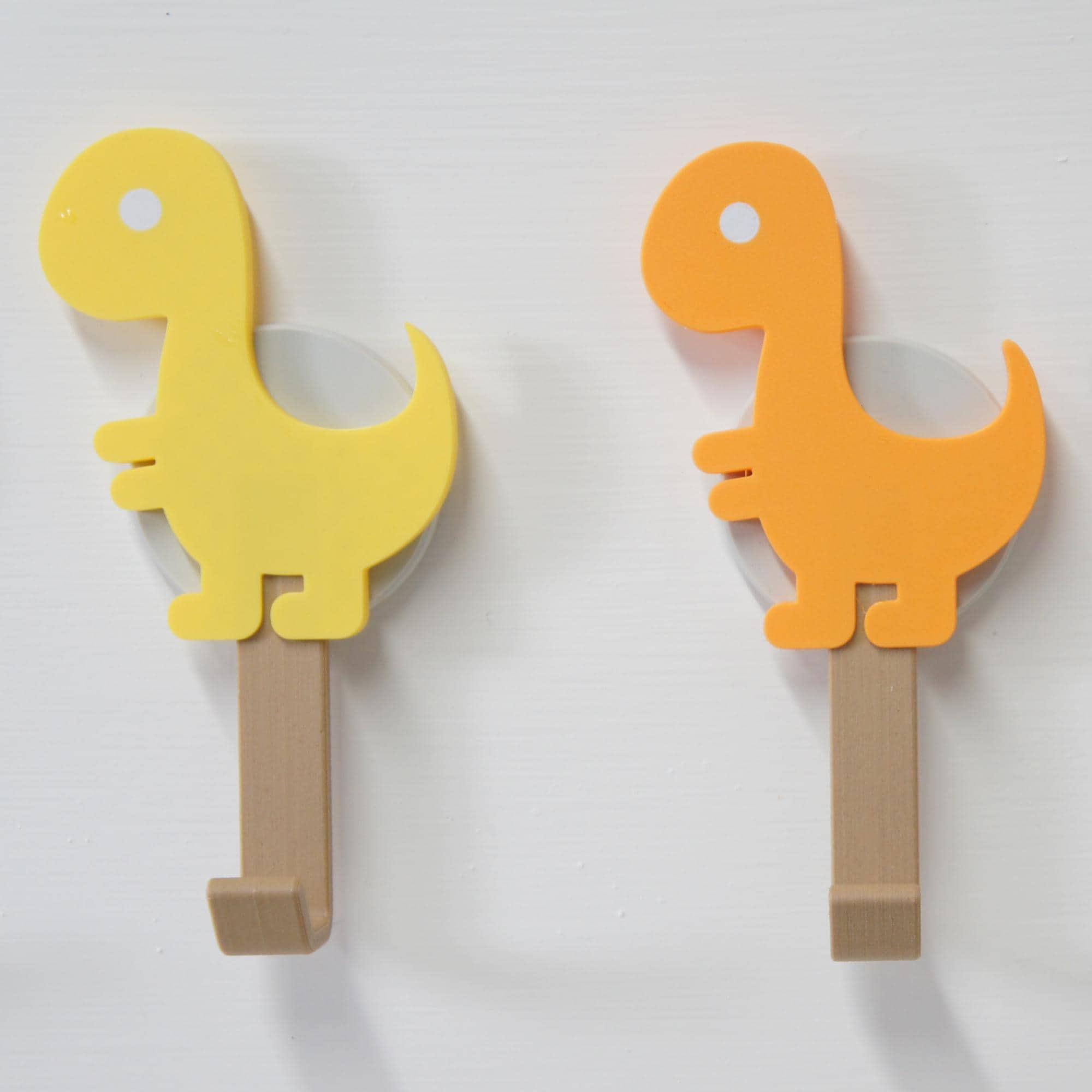 Colourful Childs Dinosaur Clothes or Coat Hook