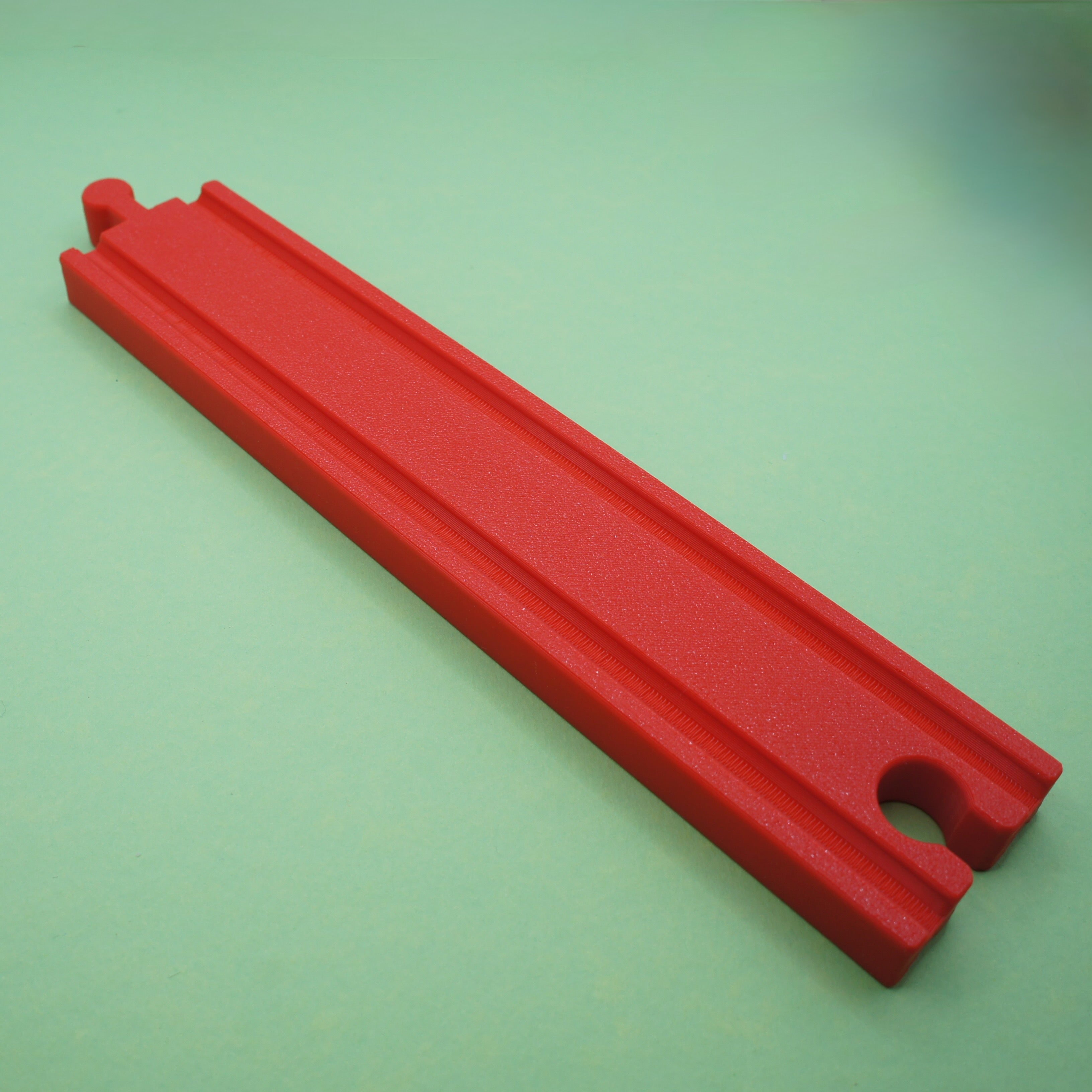 Straight Colourful Train Track 20cm | Brio & Thomas Compatible