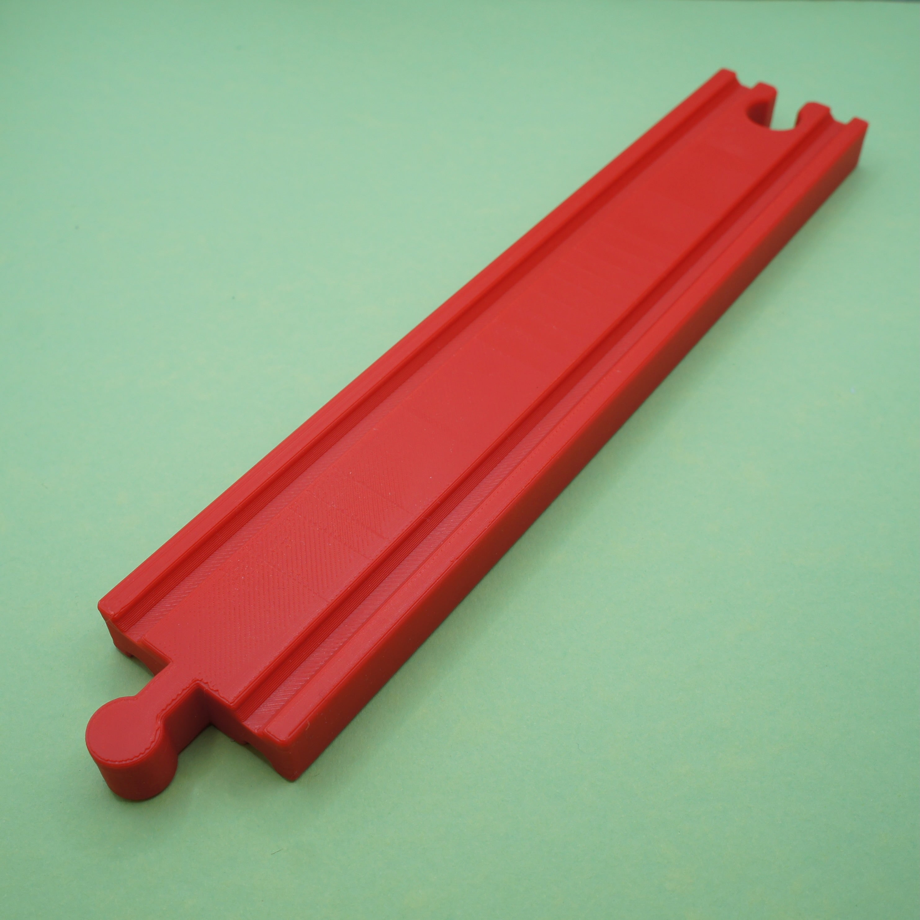 Straight Colourful Train Track 20cm | Brio & Thomas Compatible
