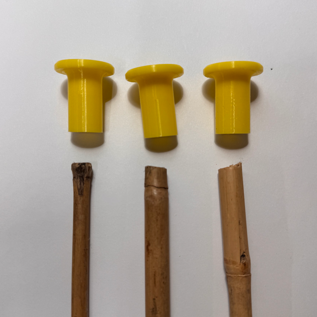 Bamboo Cane Eye Protectors - Medium/Large Safety Caps