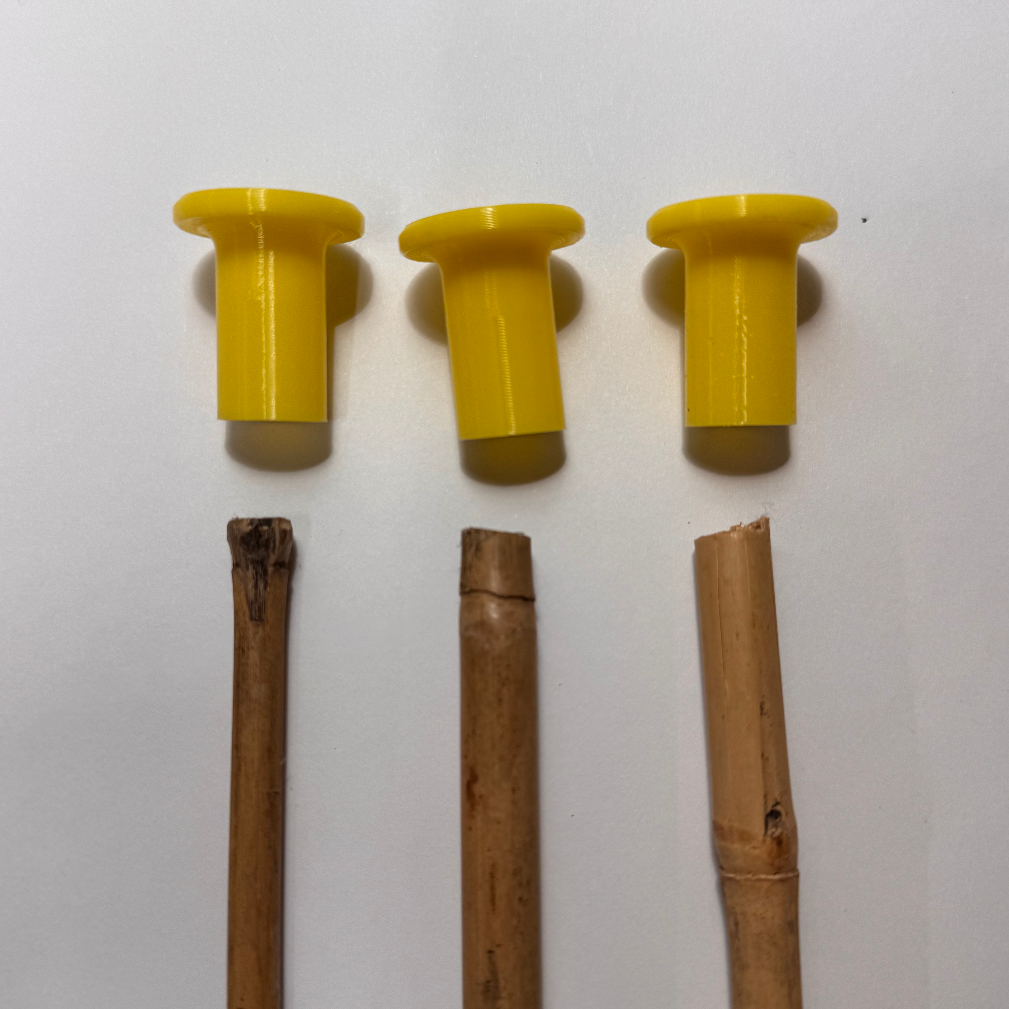 Bamboo Cane Eye Protectors - Medium/Large Safety Caps