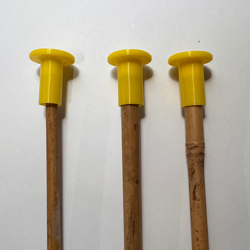 Bamboo Cane Eye Protectors - Medium/Large Safety Caps