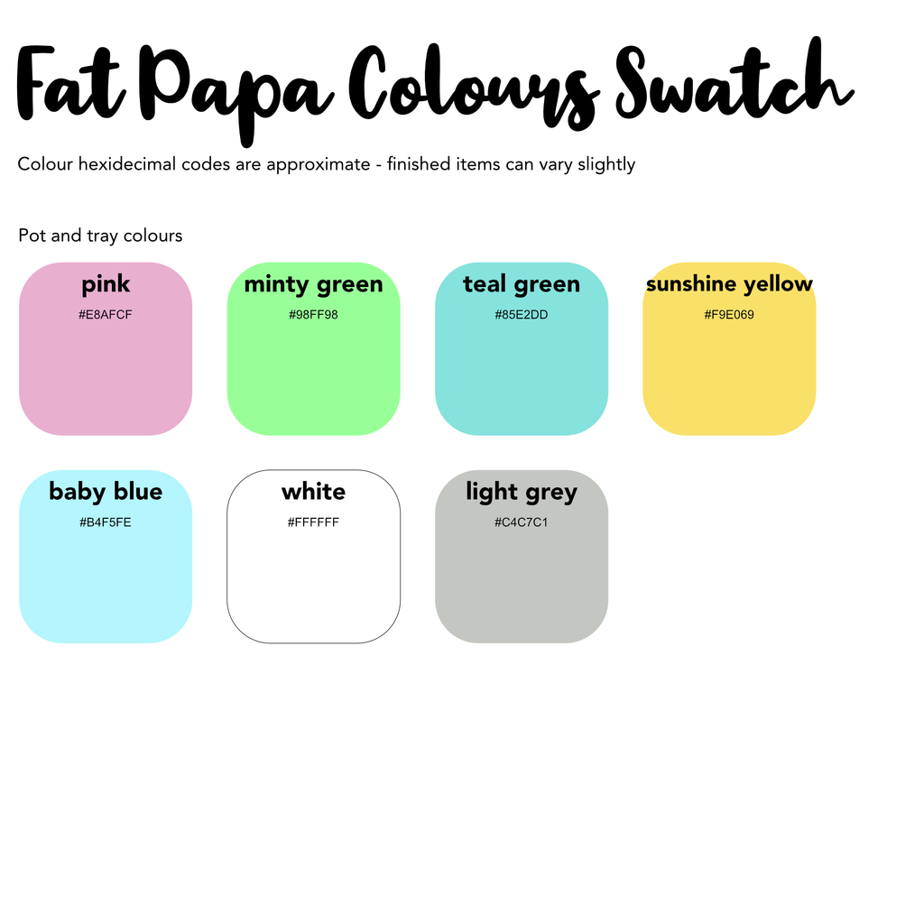 Small Embossed Leaf Plant Pot with Drip Tray - 9cm