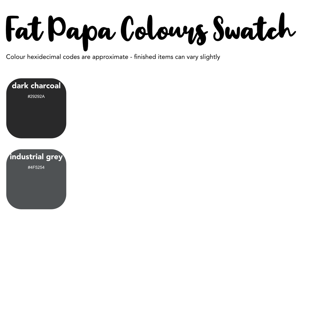 Spiral Groove Planter 18cm – Industrial Grey