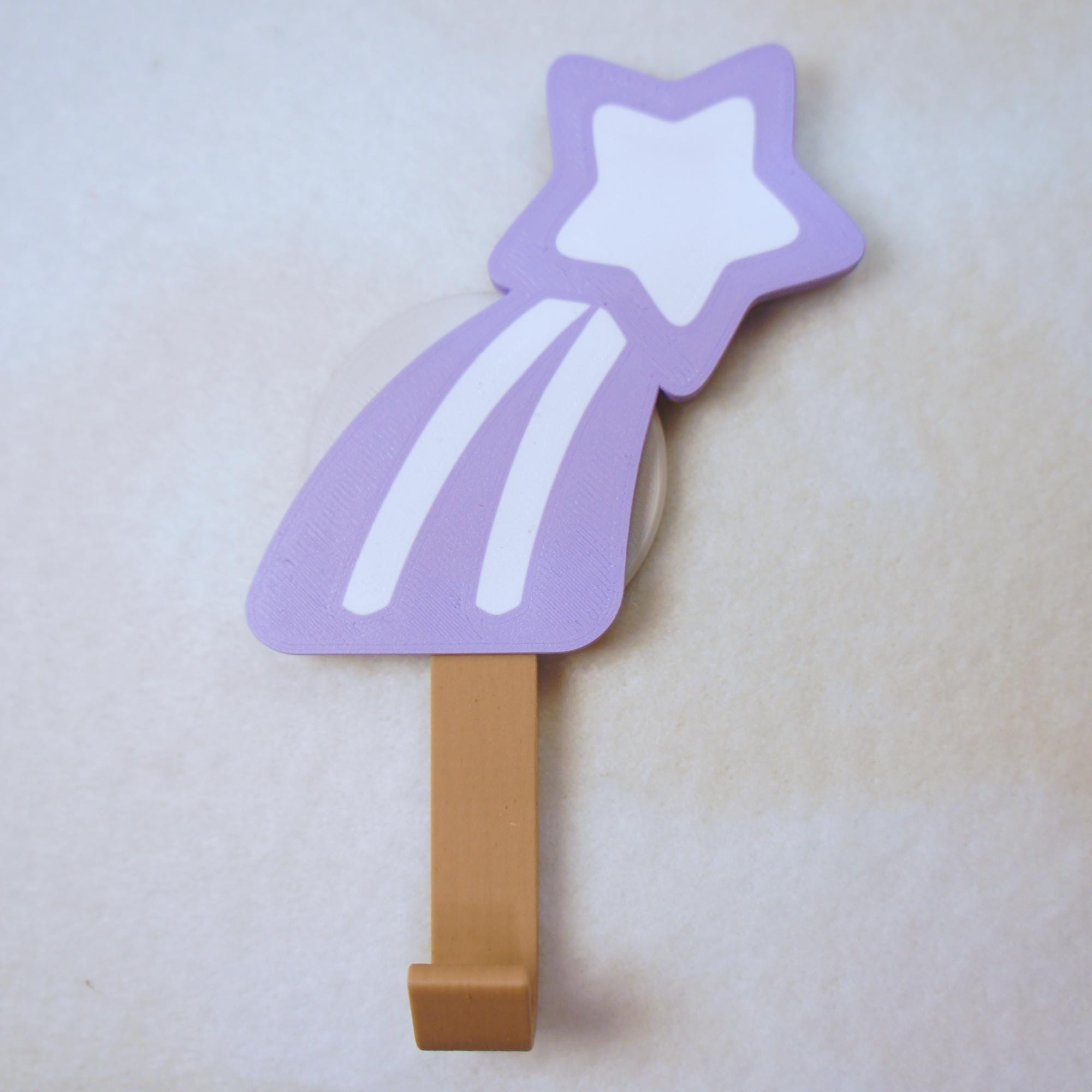 Colourful Childs Shooting Star Clothes or Coat Hook