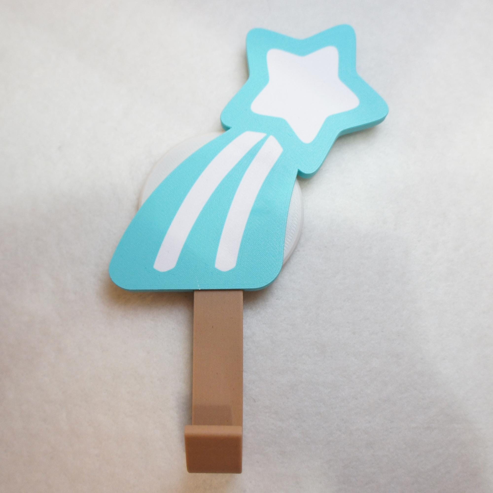 Colourful Childs Shooting Star Clothes or Coat Hook