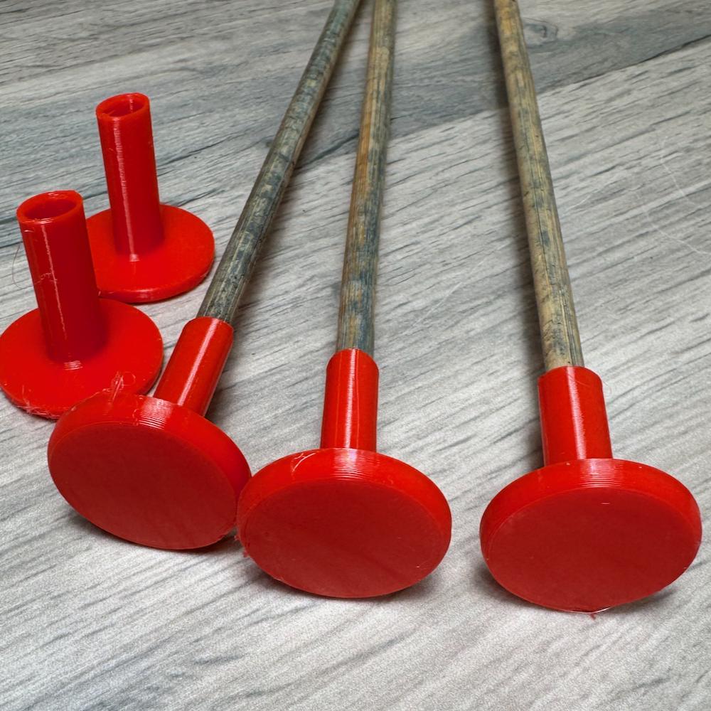 Plant Support Stake/Stick Eye Protectors / Plant Cane Caps