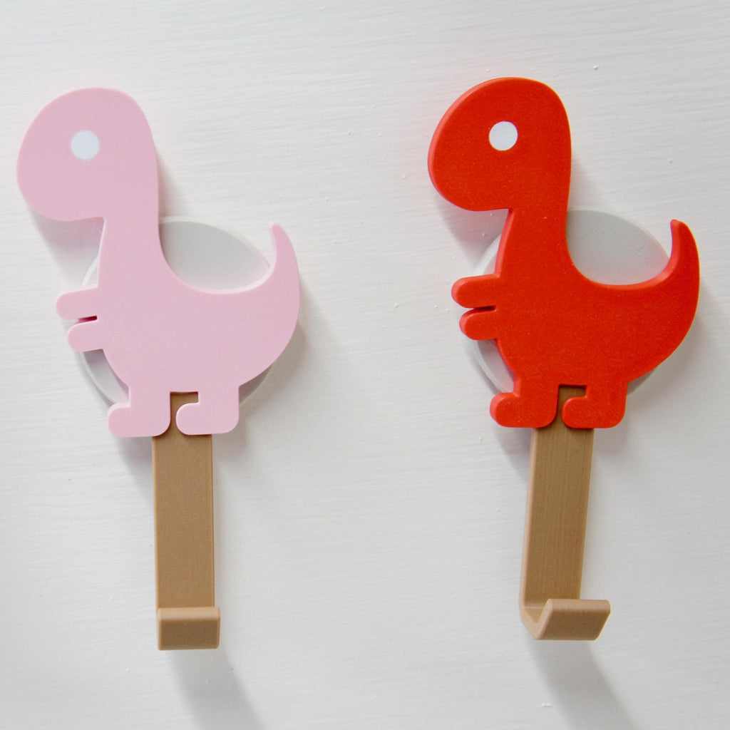 Colourful Childs Dinosaur Clothes or Coat Hook