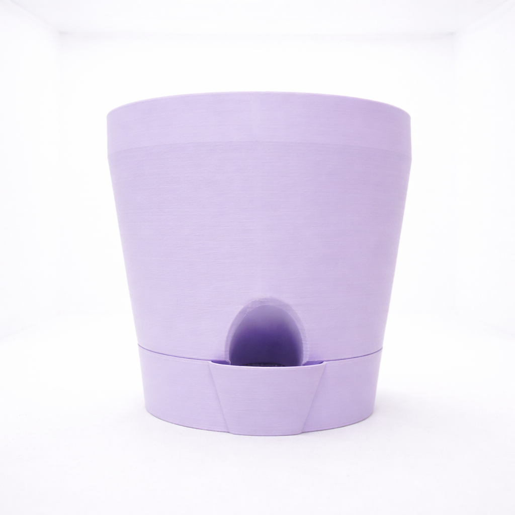 Pastel Colours "Self-Watering" Plant Pot with Drip tray