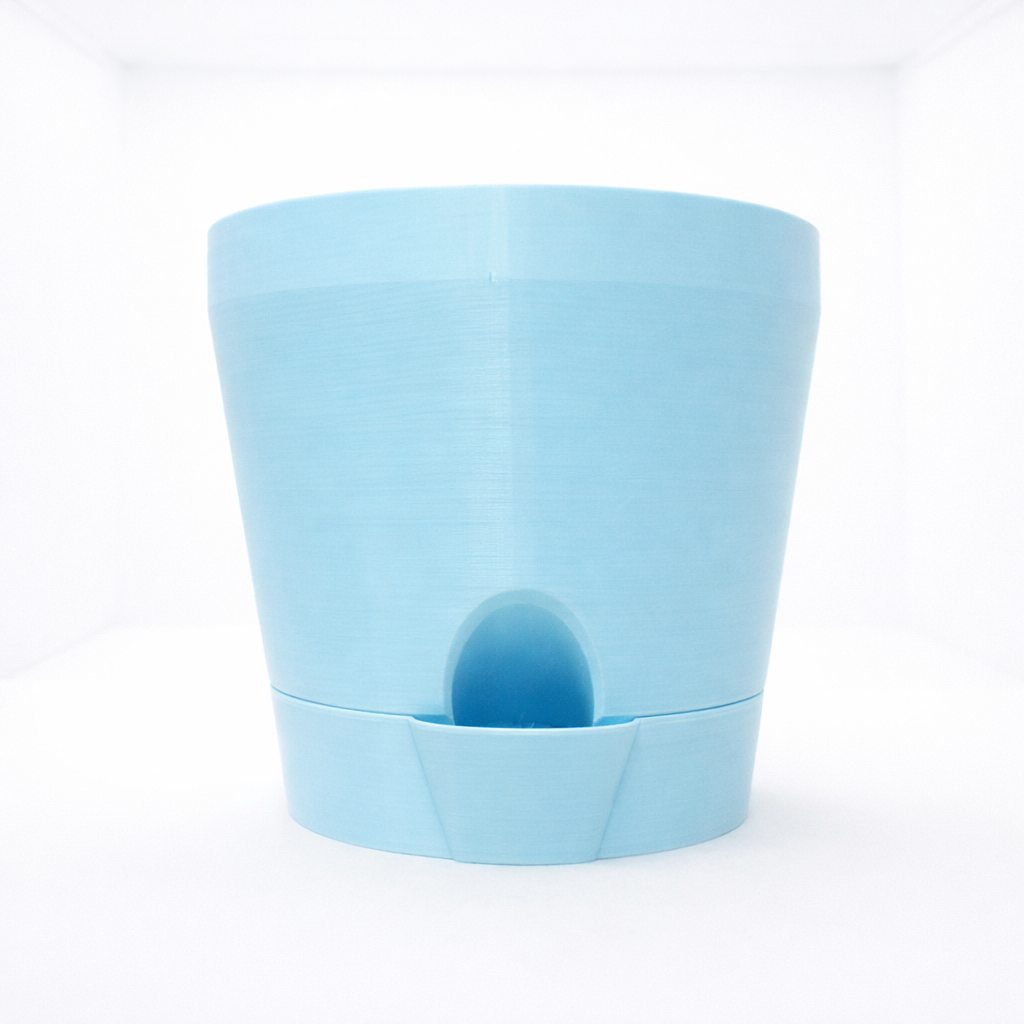 Pastel Colours "Self-Watering" Plant Pot with Drip tray
